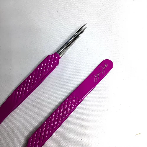 Joyce Jade, Magenta Straight Tweezer Set