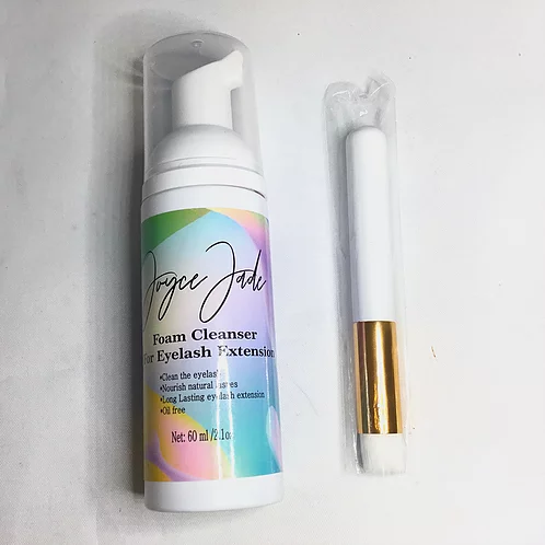 Joyce Jade Foam Eyelash Cleanser w/ brush