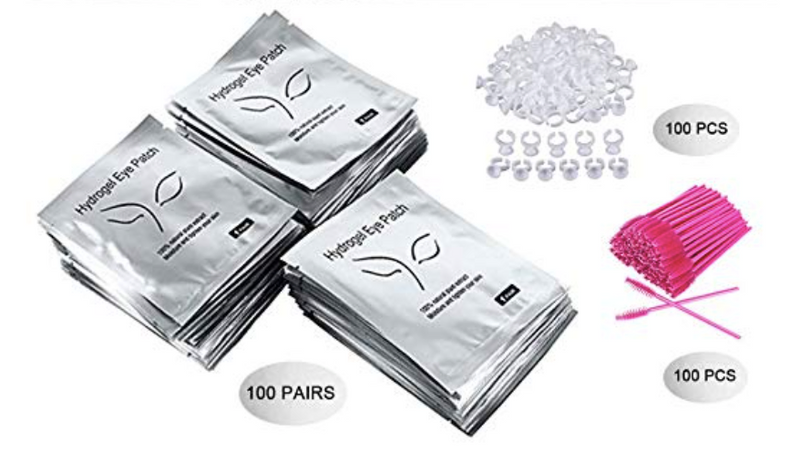 Classic Eyelash Disposables Set, 300 Pieces