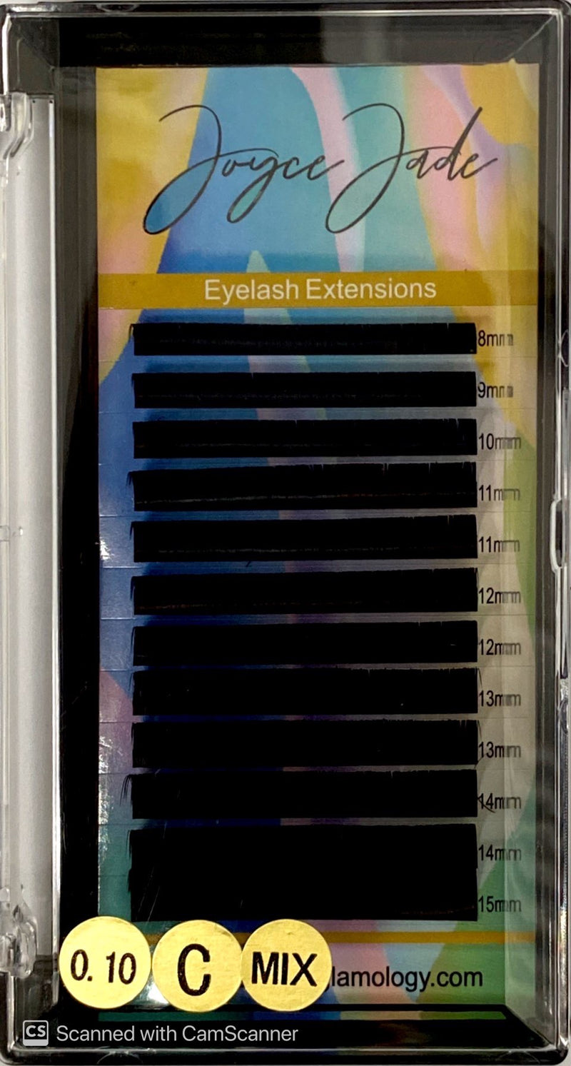 Joyce Jade Classic Eyelash Extensions, C Curl (8mm-15mm)
