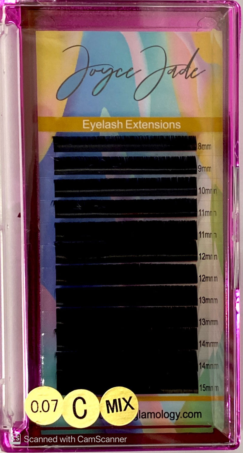 Joyce Jade Classic Eyelash Extensions, C Curl (8mm-15mm)